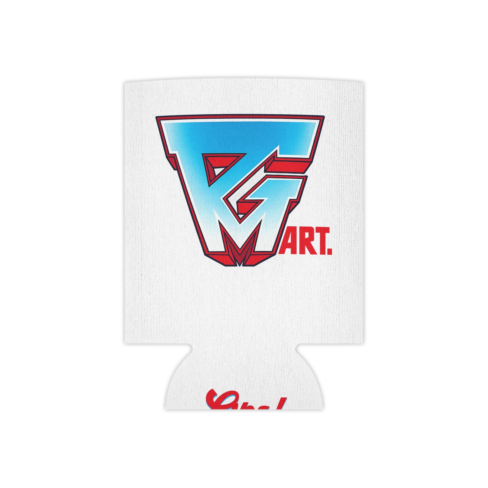 Can Cooler — "It's a Big Day for Winners!" Retro Logo Beverage Koozie