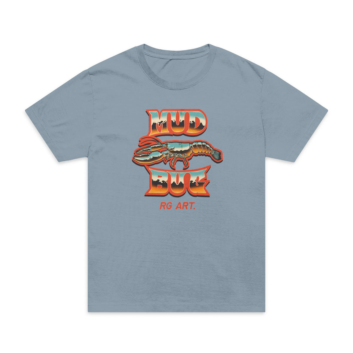 Mud Bug T-Shirt — Vintage Crawfish Graphic Tee
