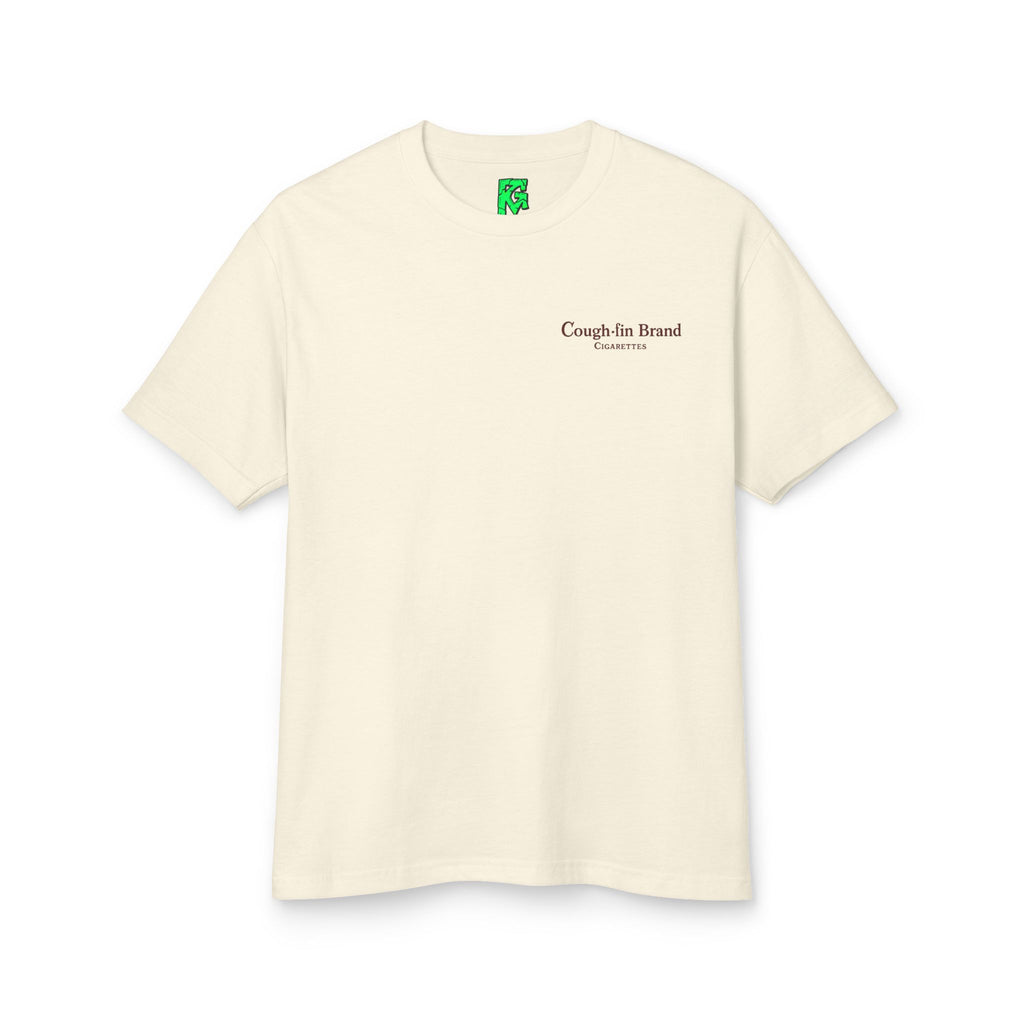 Cough-fin Brand Vintage Cigarettes Tee