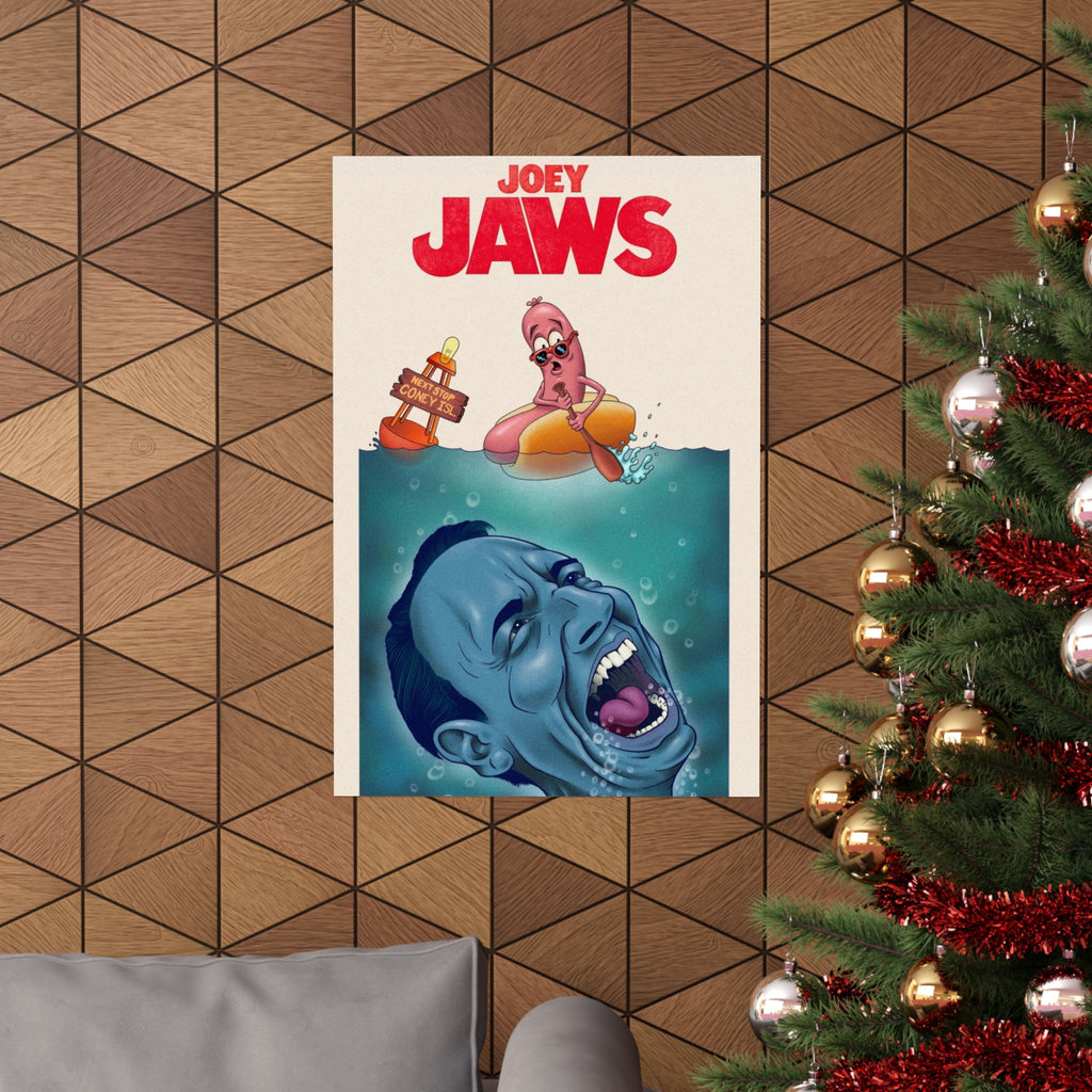 Joey Jaws Matte Vertical Poster 20” x 30”