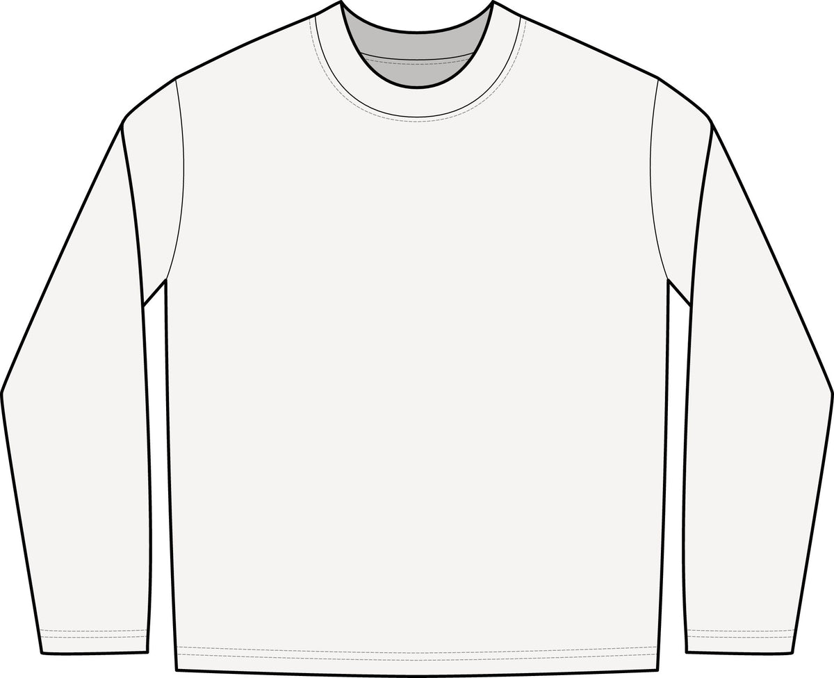 "Flock Off!" Oversized Long Sleeve