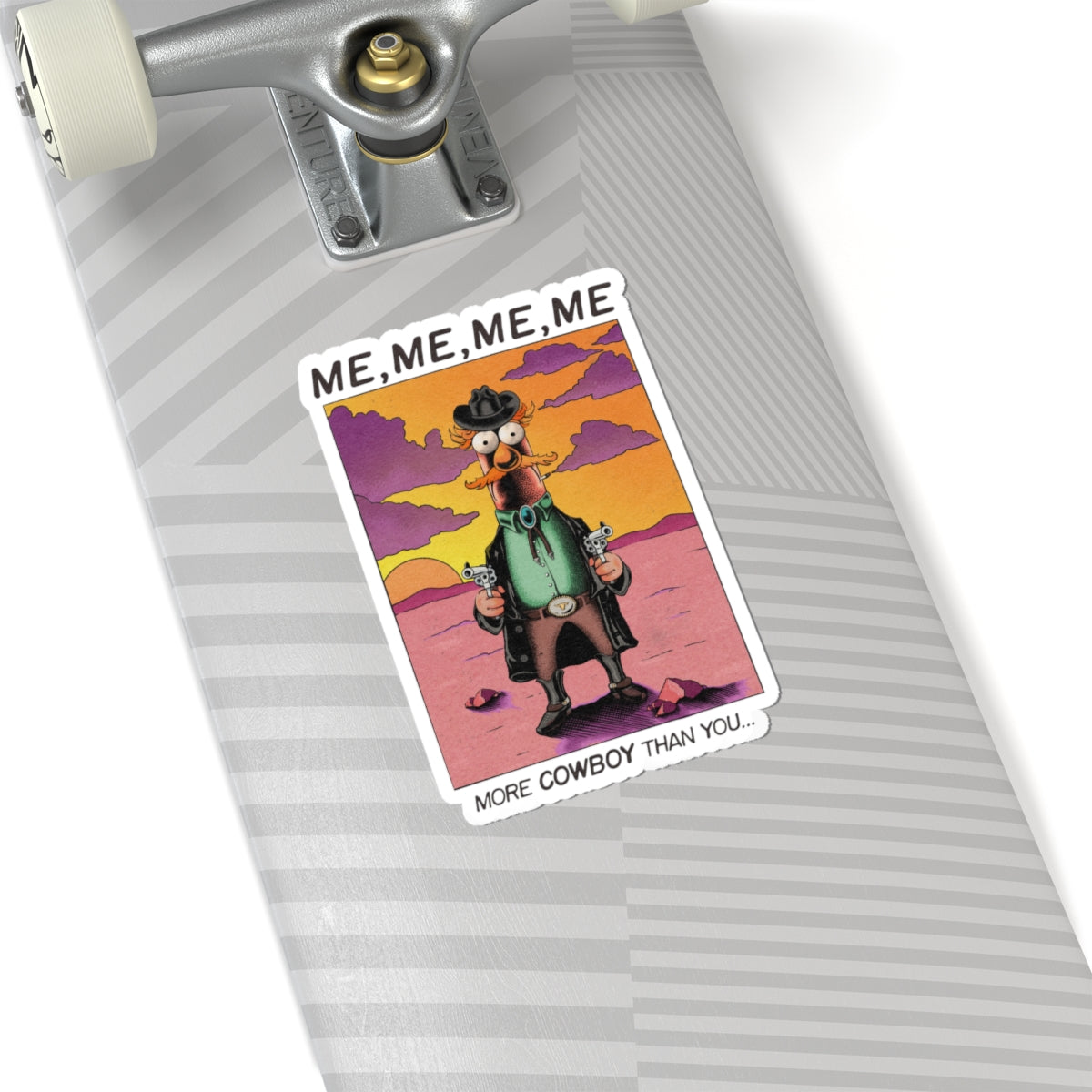 Me More Cowboy Decal