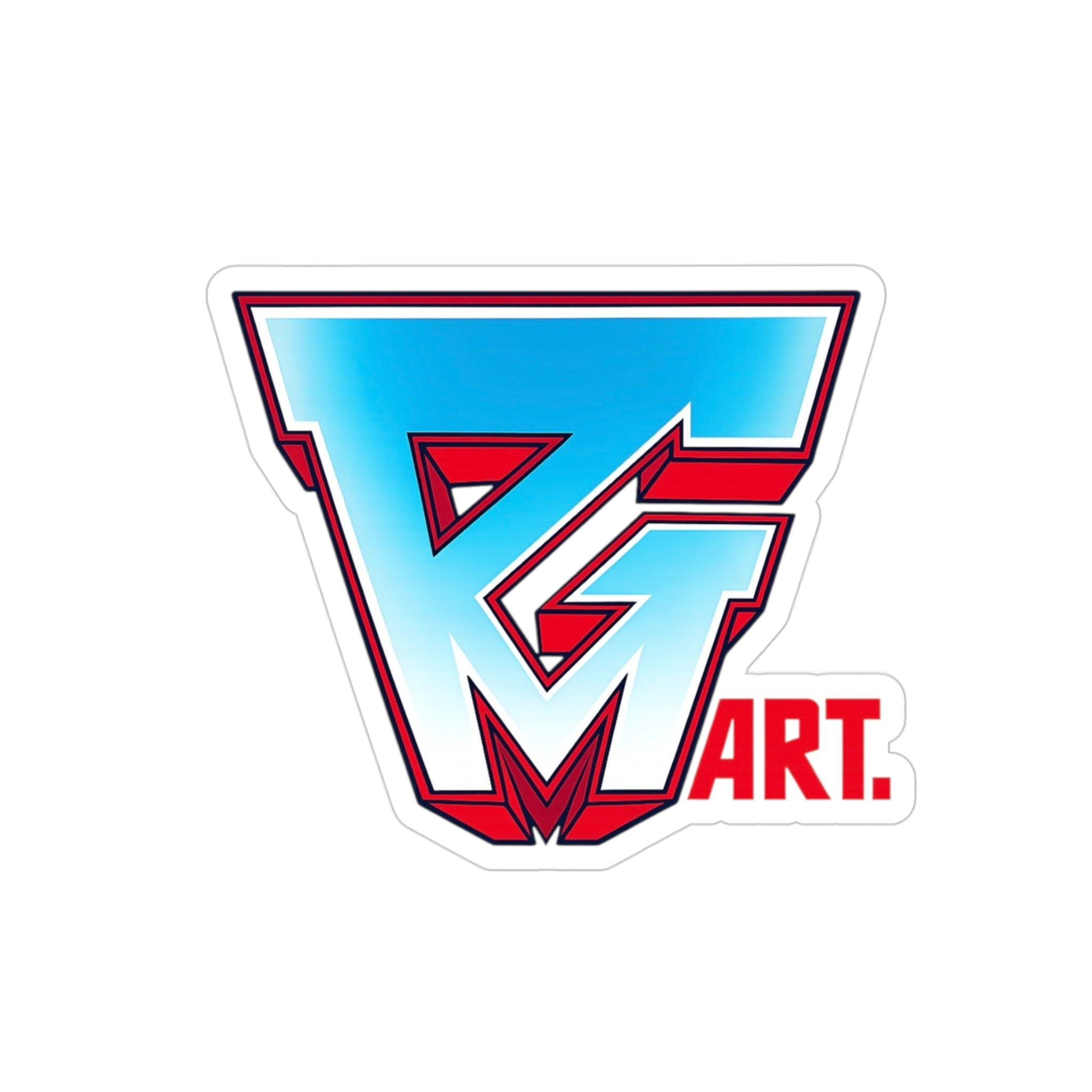 RG ART Clear Sticker